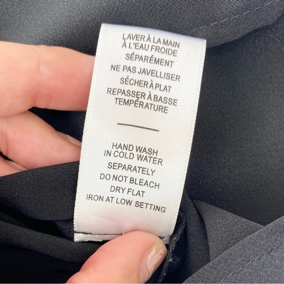 Chic by Jacob Black Blouse With Floral Detail - Picture 4 of 10